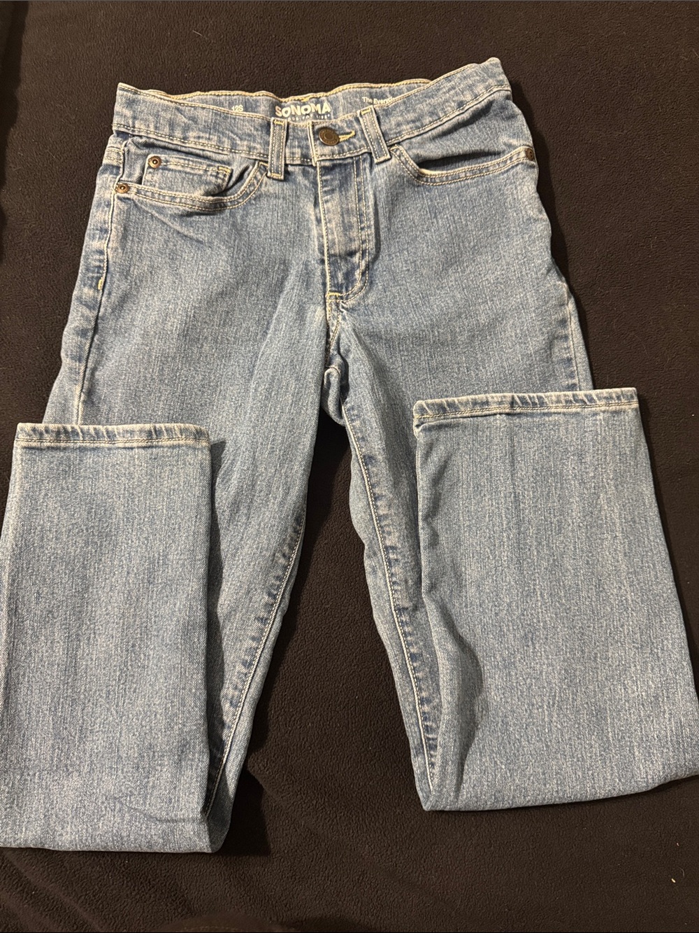 Sonoma Light Wash Straight-Leg Kids Jeans